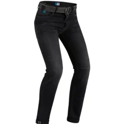 Discount PMJ Kevlarbukser – Caféracer Washed Sort