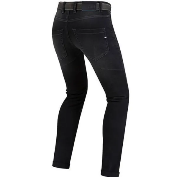 Discount PMJ Kevlarbukser – Caféracer Washed Sort