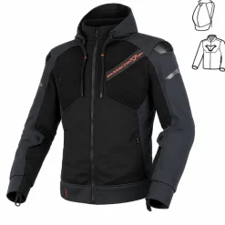 Hot Macna Brero Motorcykeljakke Blå/Sort