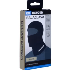 Outlet Balaclava MC- – Oxford Deluxe Merino Black CA030
