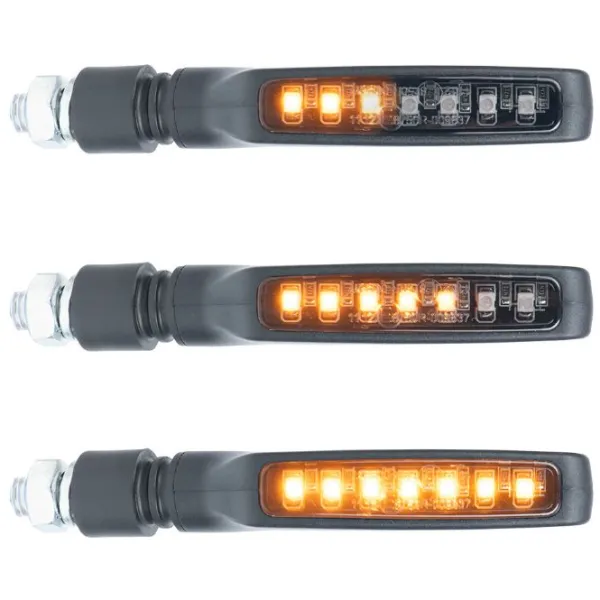Best Oxford MC Blinklys sæt – NightGlider Sequential Indicators EL361