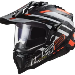 New LS2 MC-Enduro-/ADV-hjelm – MX701 Explorer C Edge BL Fluo/Orange