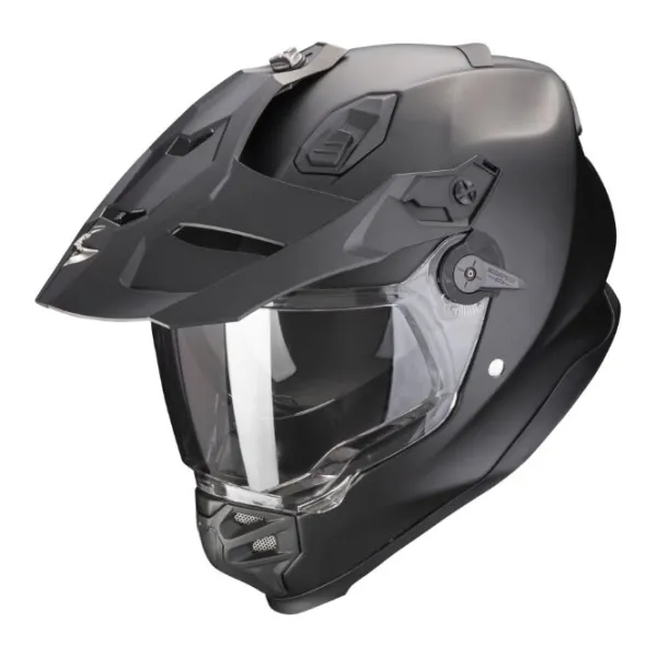 Outlet Scorpion MC-Enduro-/ADV-hjelm – ADF-9000 AIR Mat Sort