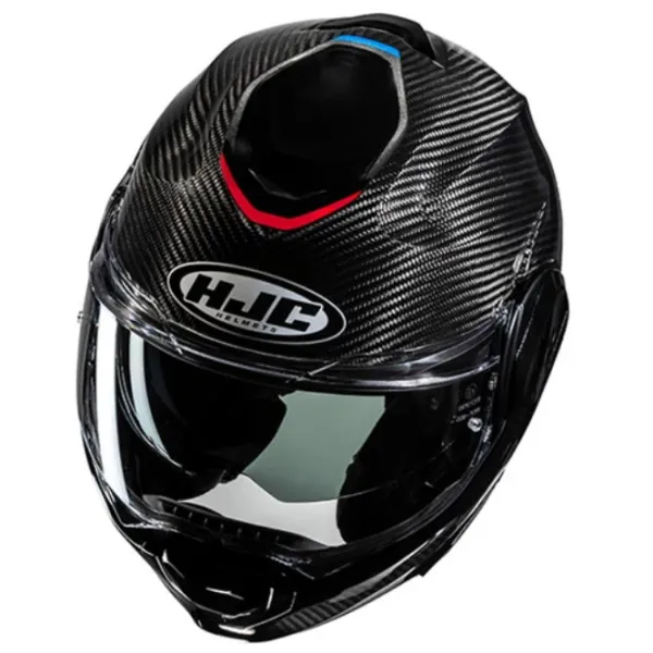 Outlet HJC MC Flip Up hjelm – F100 Carbon Stan MC21