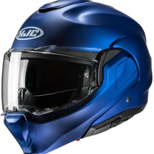Sale HJC MC Flip Up hjelm – F100 Semi Flat Metallic Blue