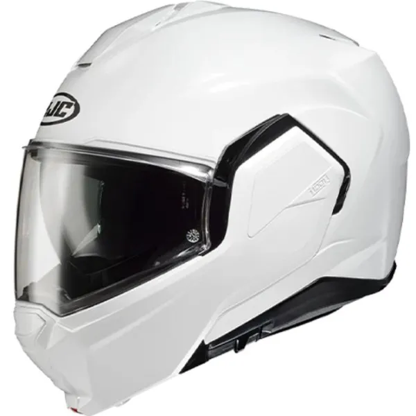 Hot HJC MC Flip Up hjelm – I100 Pearl White