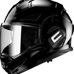 LS2 MC Flip Up hjelm – Advant X Solid Gloss Black