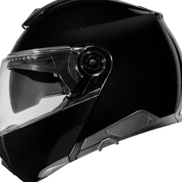 New Schuberth MC Flip Up hjelm – C5 Blank Sort