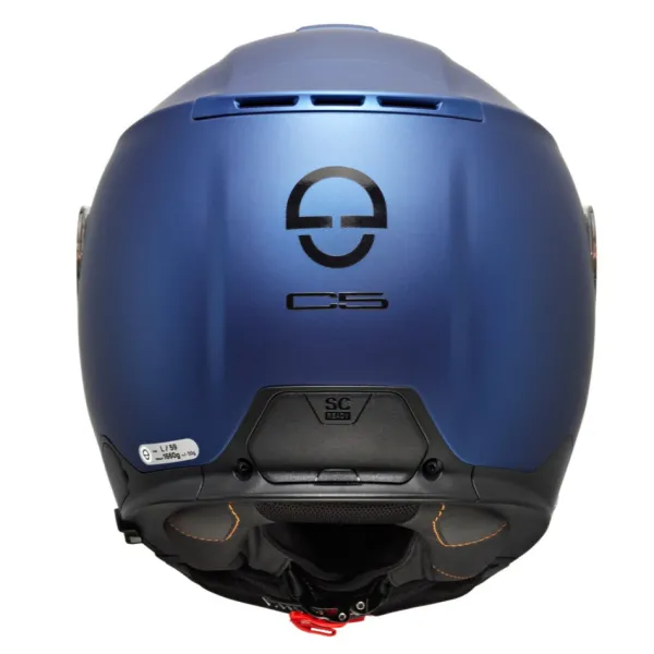 Outlet Schuberth MC Flip Up hjelm – C5 Mat Blå