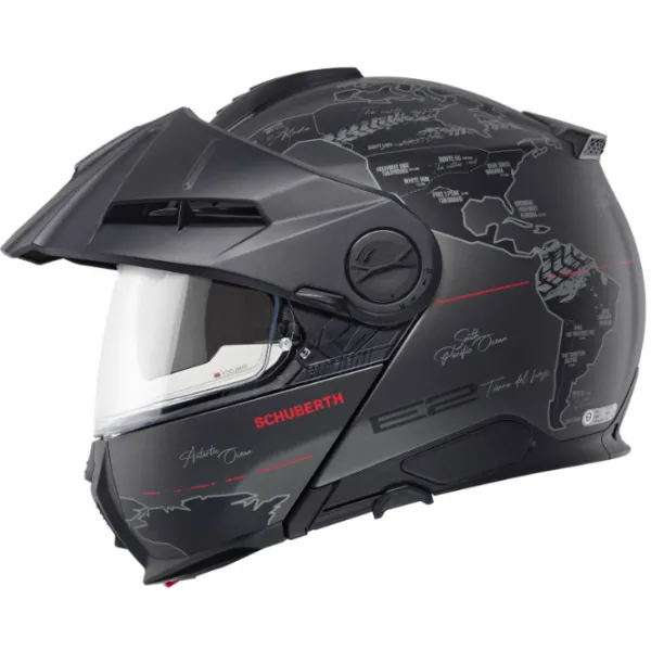Online Schuberth MC Flip Up hjelm – E2 Atlas Anthracite