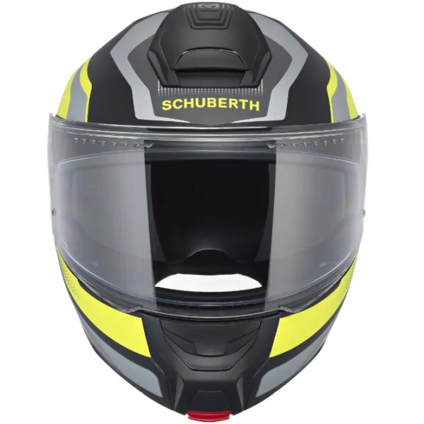 New Schuberth MC Flip Up hjelm – Helmet Concept Tracer Gul