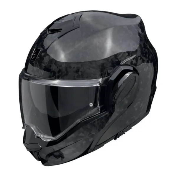 New Scorpion MC Flip Up Hjelm – EXO-Tech Evo Onyx Carbon