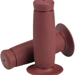Clearance Biltwell MC-Greb – Renegade 1″ Grips Kraton Rubber Oxblood
