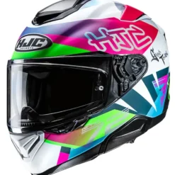 Hot HJC MC-hjelm fullface – RPHA72 Goldy MC84SF