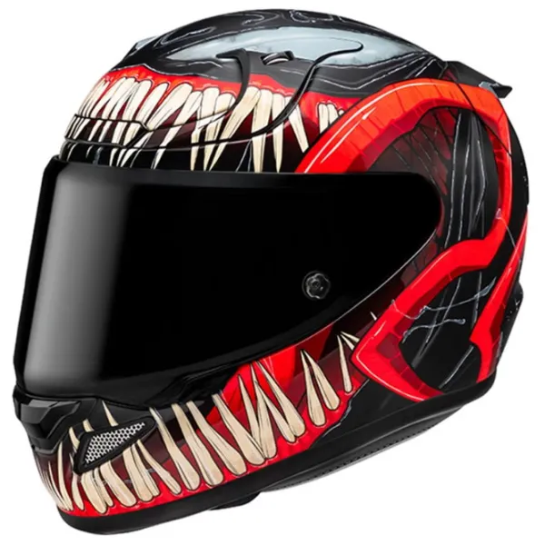 Outlet HJC MC-hjelm fullface – RPHA12 Venom 3 Marvel MC1SF