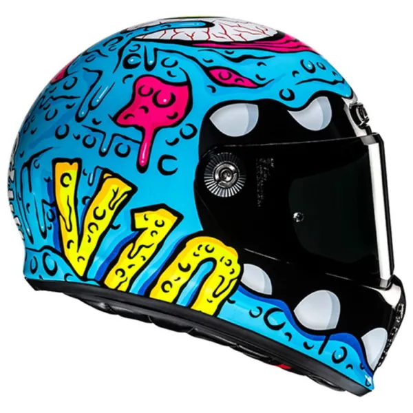 Sale HJC MC-hjelm fullface – V10 Squeeze MC28