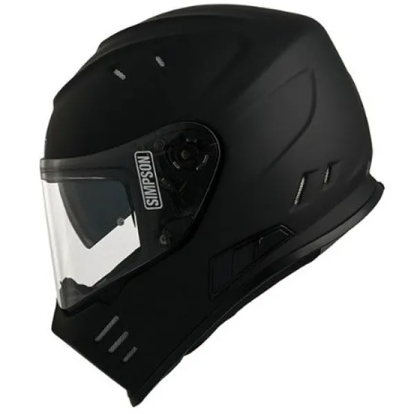 Online Simpson MC-hjelm fullface – Venom Matsort 22.05