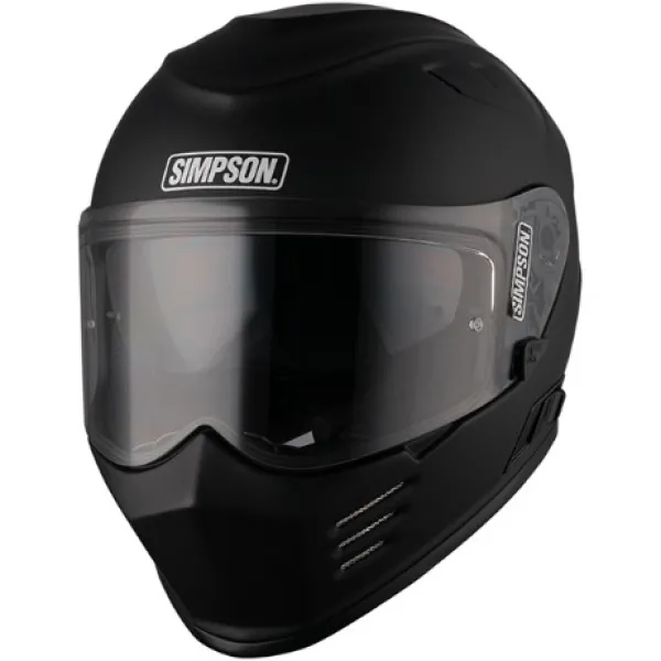 Online Simpson MC-hjelm fullface – Venom Matsort 22.05