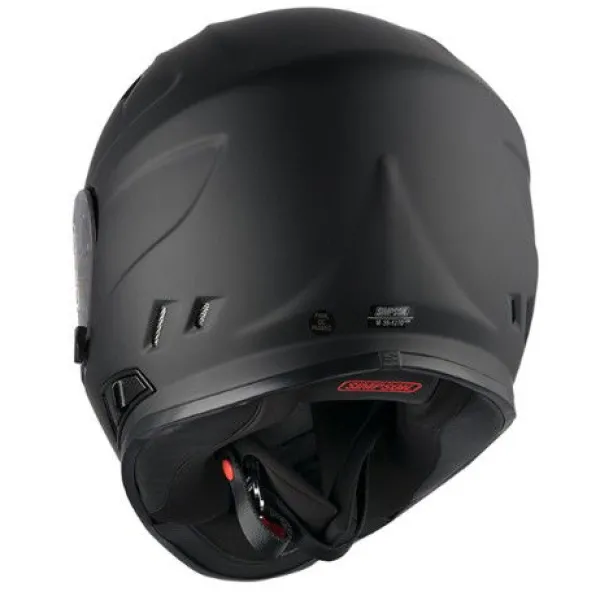 Online Simpson MC-hjelm fullface – Venom Matsort 22.05