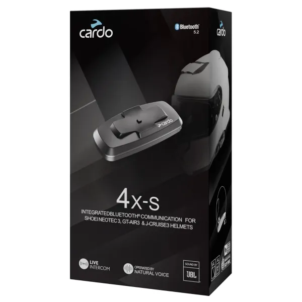 Best Cardo MC Intercom – Shoei 4X S