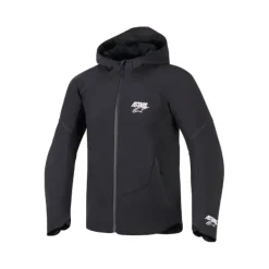 Alpine MC-Jakke – stars Aeroshell Waterproof Sort