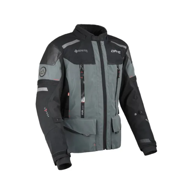 Dane MC-Jakke – Bornholm Gore-Tex Pro Sort/Grå