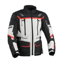 Best Dane MC-Jakke – Nimbus 3 Gore-Tex Pro Sort/Grå/Rød