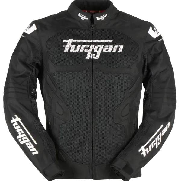 Hot Furygan MC-Jakke – Atom Vented Evo Sort/Hvid