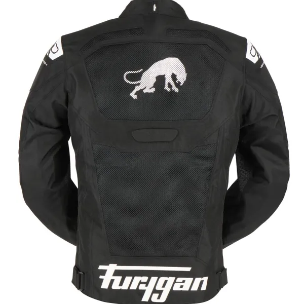 Hot Furygan MC-Jakke – Atom Vented Evo Sort/Hvid