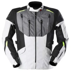 Furygan MC-Jakke – Brooks Black/Pearl/Yellow Fluo