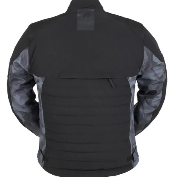 Discount Furygan MC-Jakke – Ice Track Sort/Camo