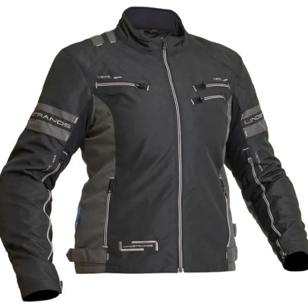 New Lindstrands MC-Jakke – Liden Sort