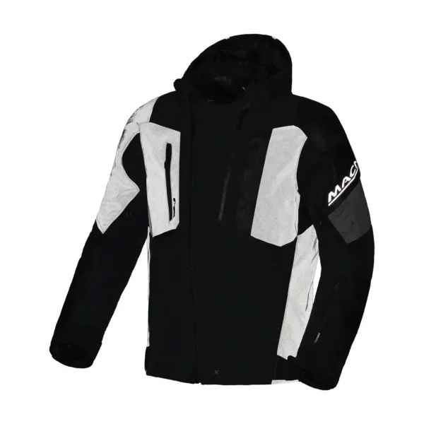 Discount Macna MC-Jakke – Angle 2.0 Blå/Taupe