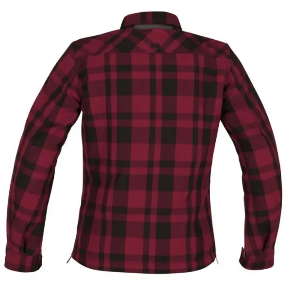 Discount Richa MC-Jakke – Forest Dame Shirt Sort/Burgundy Str. L