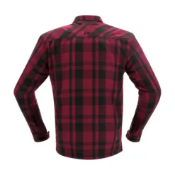 Discount Richa MC-Jakke – Forest Shirt Sort/Burgundy