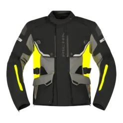 Hot Richa MC-Jakke – Infinity 3 Pro Sort/Grå/Fluo