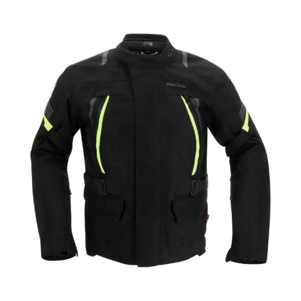 Best Richa MC-Jakke – Phantom 3 Sort/Fluo