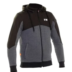 Discount Richa MC-Jakke – Titan Core Hoodie Sort/Grå