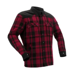 Outlet Richa MC-Jakke – Wisconsin WP Sort/Burgundy