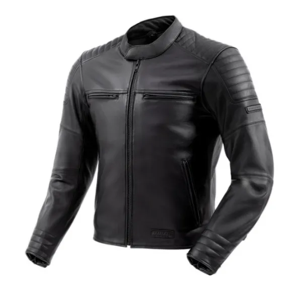 Hot Rebelhorn MC-Læderjakke – Hunter 2 Sort