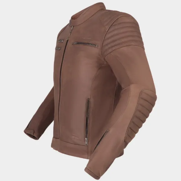 Clearance Richa MC-Læderjakke – Charleston Mahogany Brown