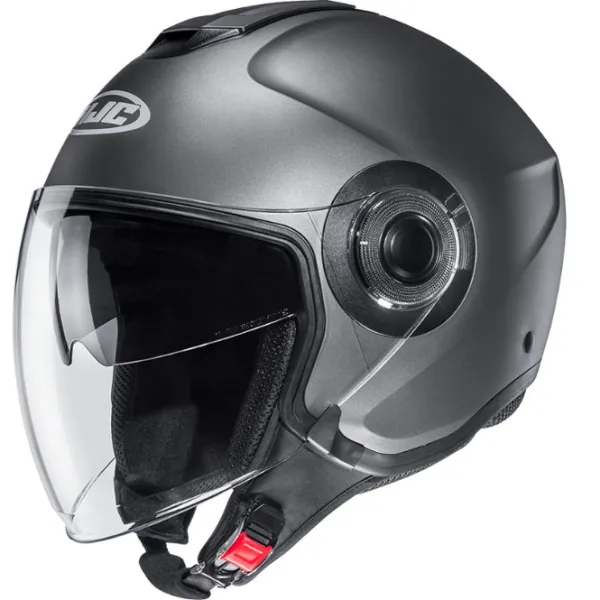 Best HJC MC-Pilothjelm – I40N Semi Flat Titanium