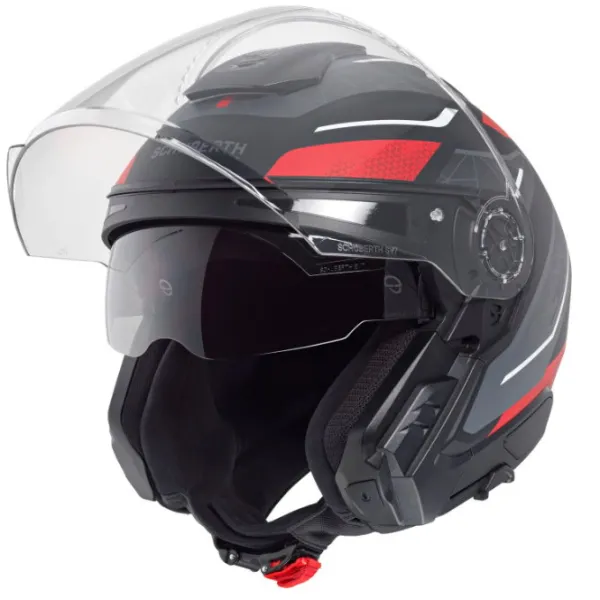 Hot Schuberth MC-Pilothjelm – J2 Sigma Red