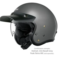 Discount Shoei MC-Pilothjelm – J.O2 Basalt Grey