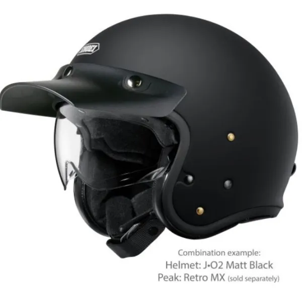 Sale Shoei MC-Pilothjelm – J.O2 Matt Black