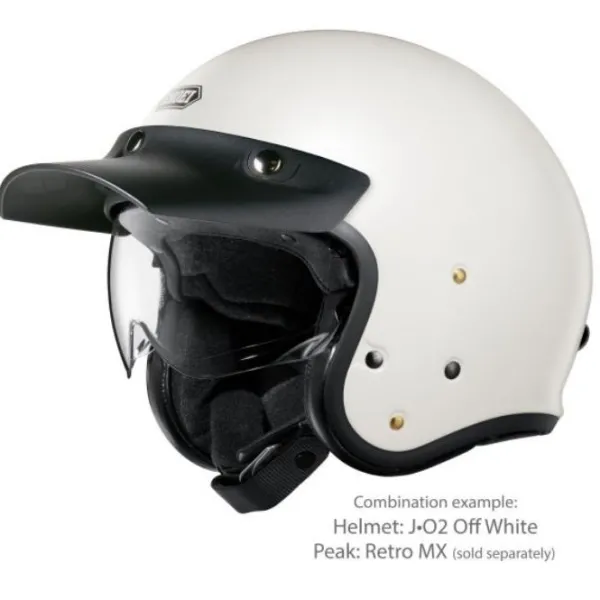Best Shoei MC-Pilothjelm – J.O2 Off White