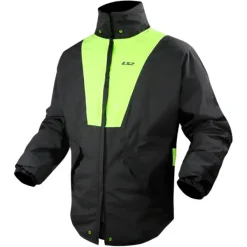 Best LS2 MC-Regnjakke – X-Rain Sort/Fluo