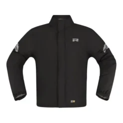Clearance Richa MC-Regnjakke – Rain Stretch 2L Hoodie Sort