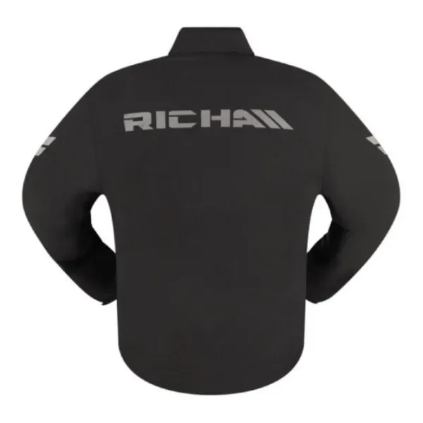 Outlet Richa MC-Regnjakke – Rain Stretch 2L Hoodie Fluo