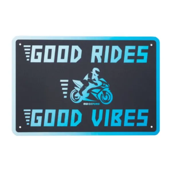 Hot Oxford MC-Skilte – Garageskilt – Good Vibes OX379